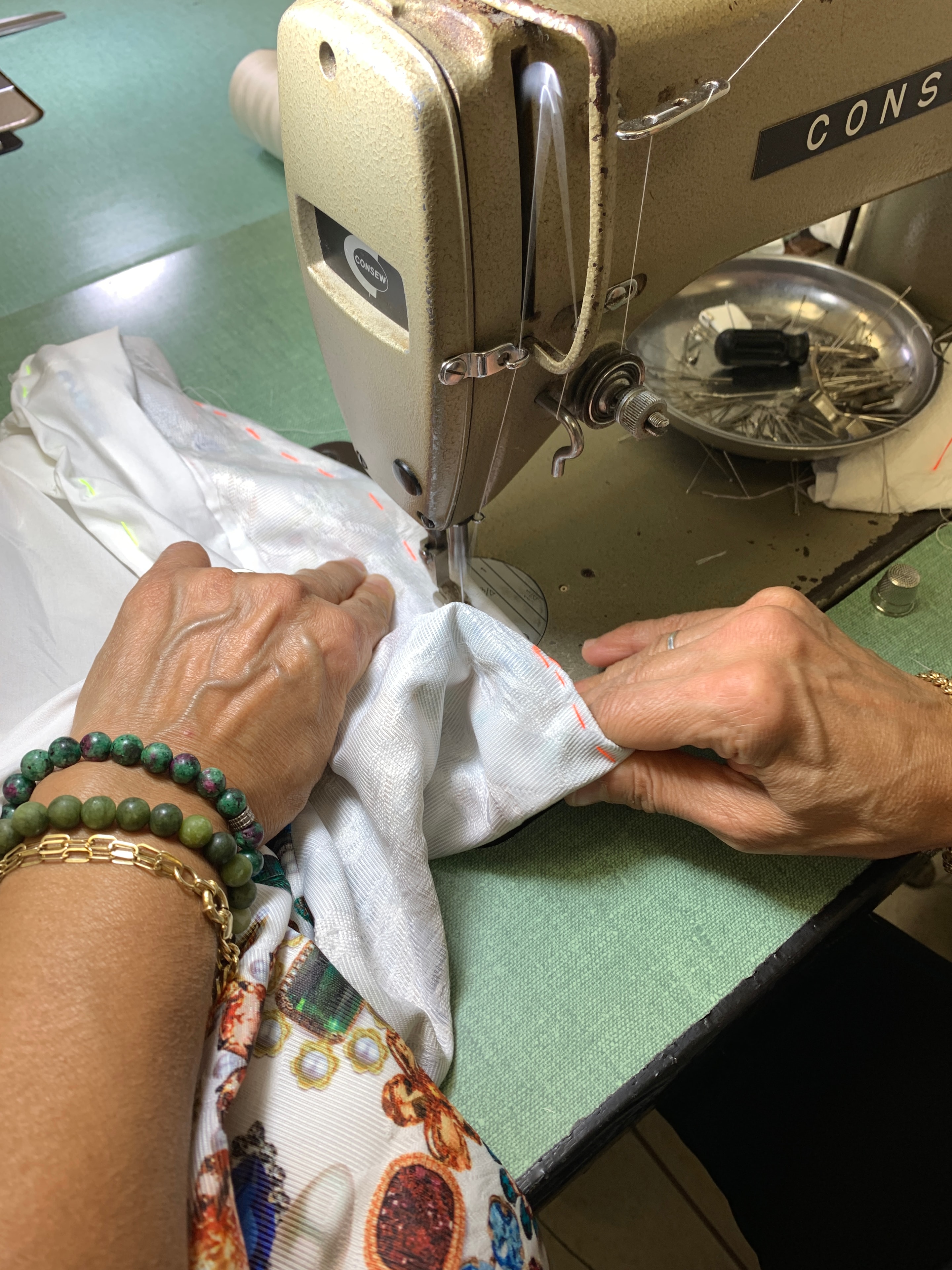 Inside Moda Tailor shop